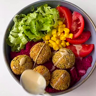 Vegan Falafel Bowl Kolay Fit Tarifler